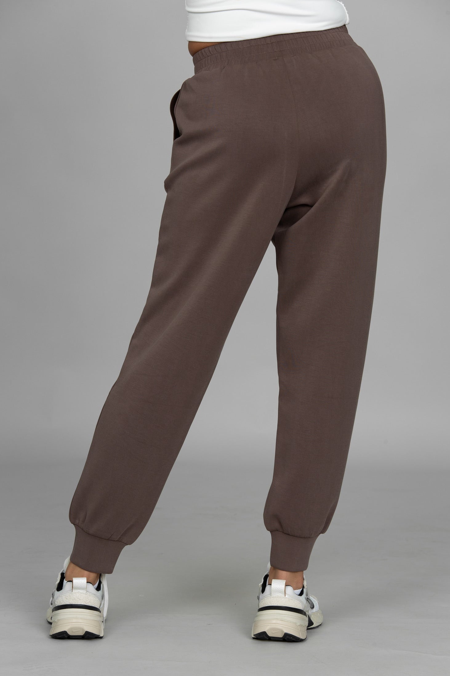 Mocha LuxeSoft Lounge Jogger