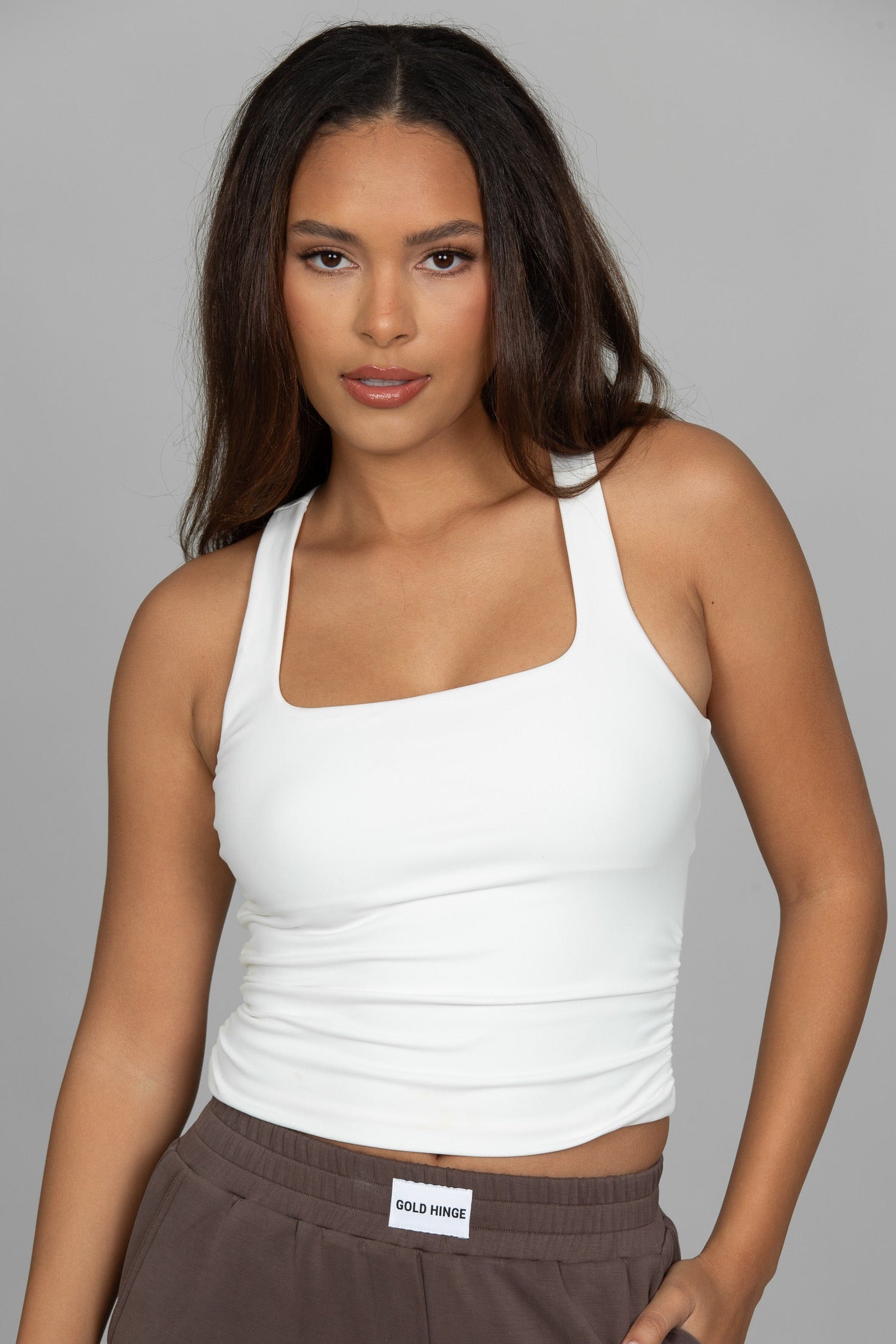 Ivory CoreSculpt Cutout Tank