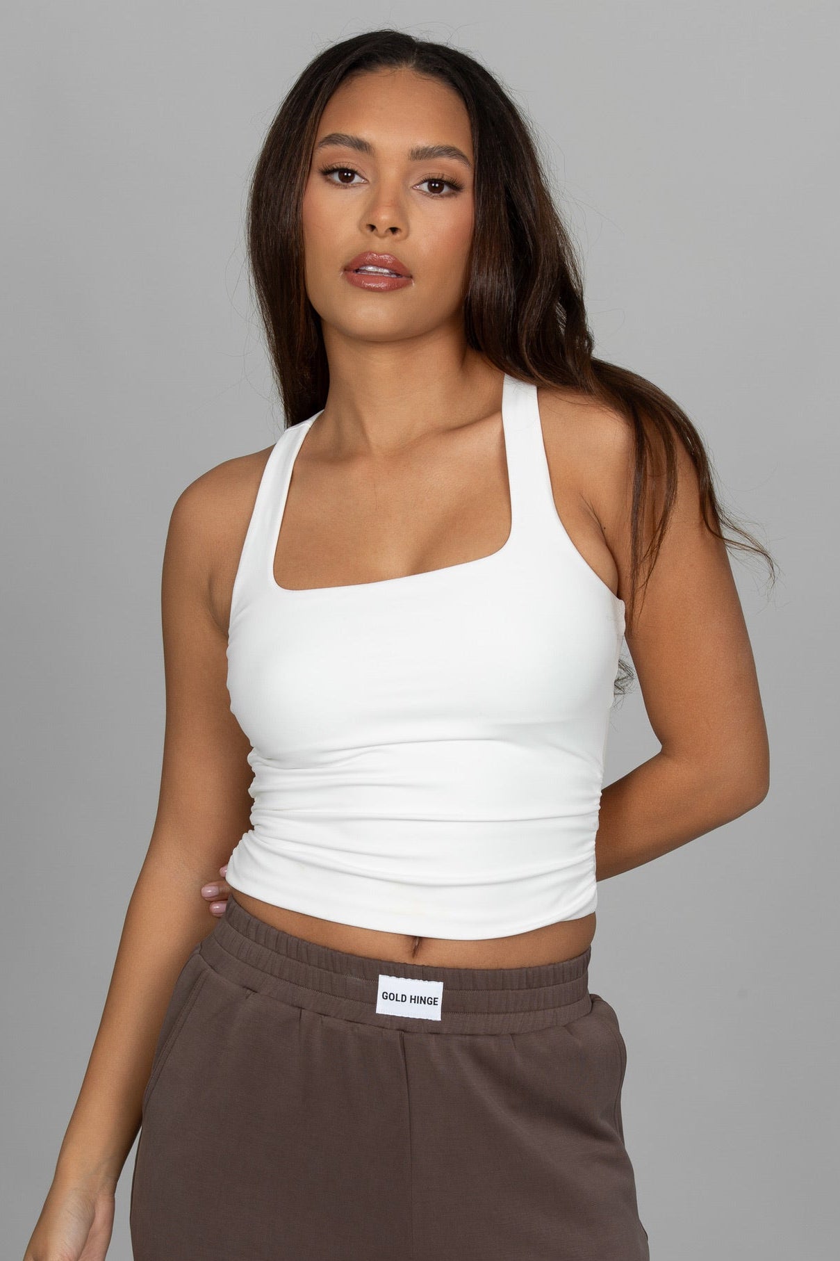 Ivory CoreSculpt Cutout Tank