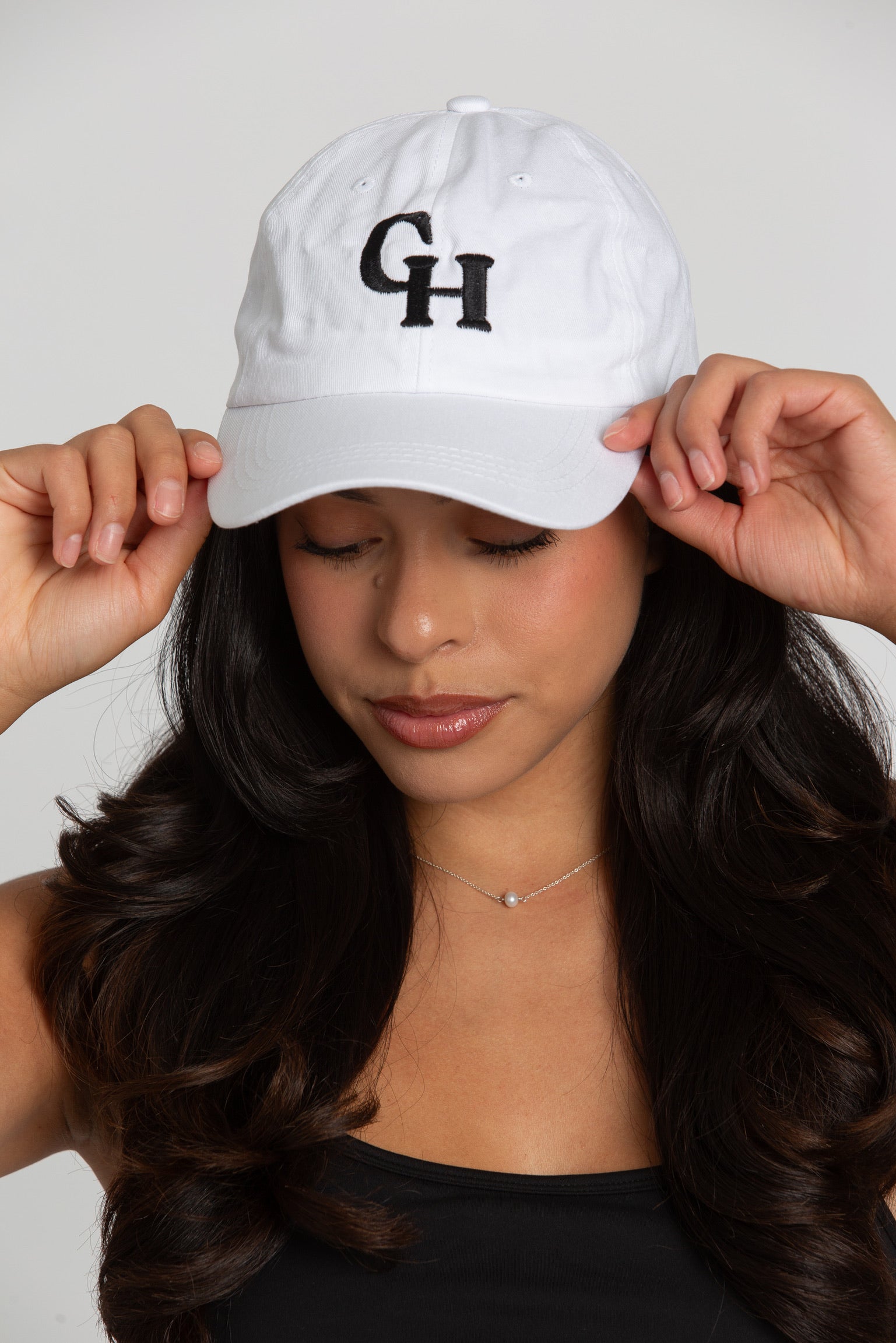 White GH University Hat