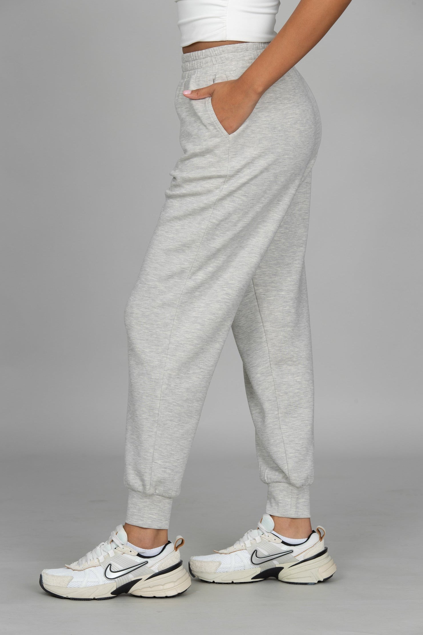 Heather Grey LuxeSoft Lounge Jogger