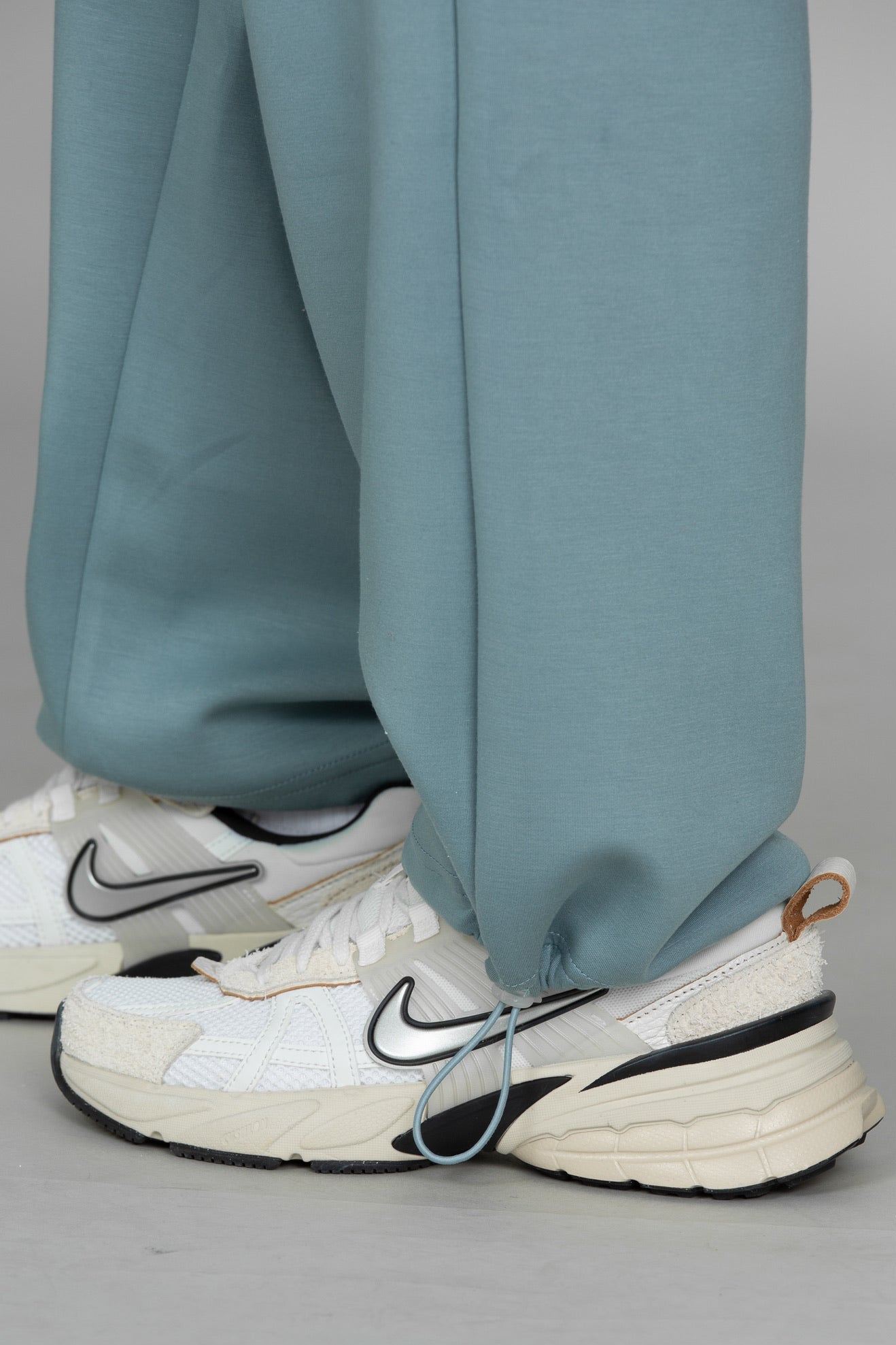 Stone Blue LuxeSoft Wide Leg Pant