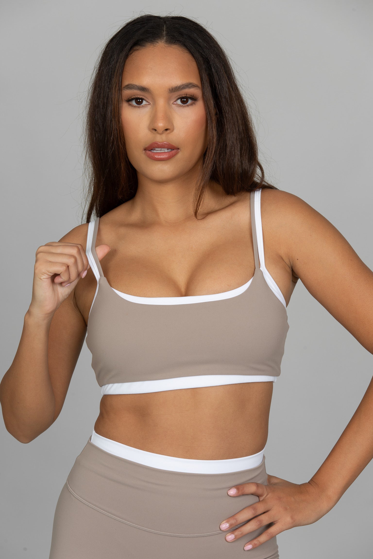 Taupe Double Layer StrydeForm Bra