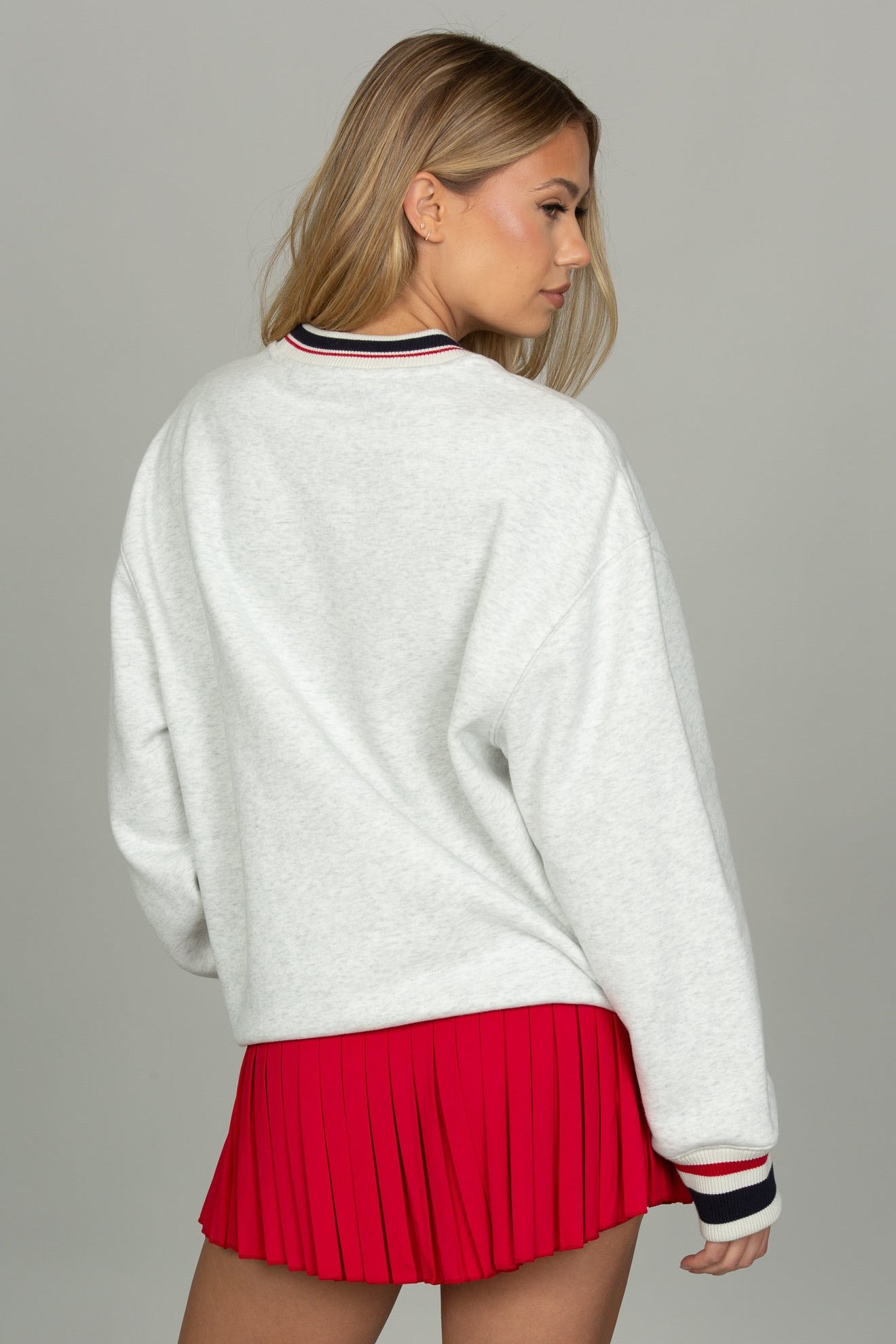 Heather Grey Heritage Crewneck