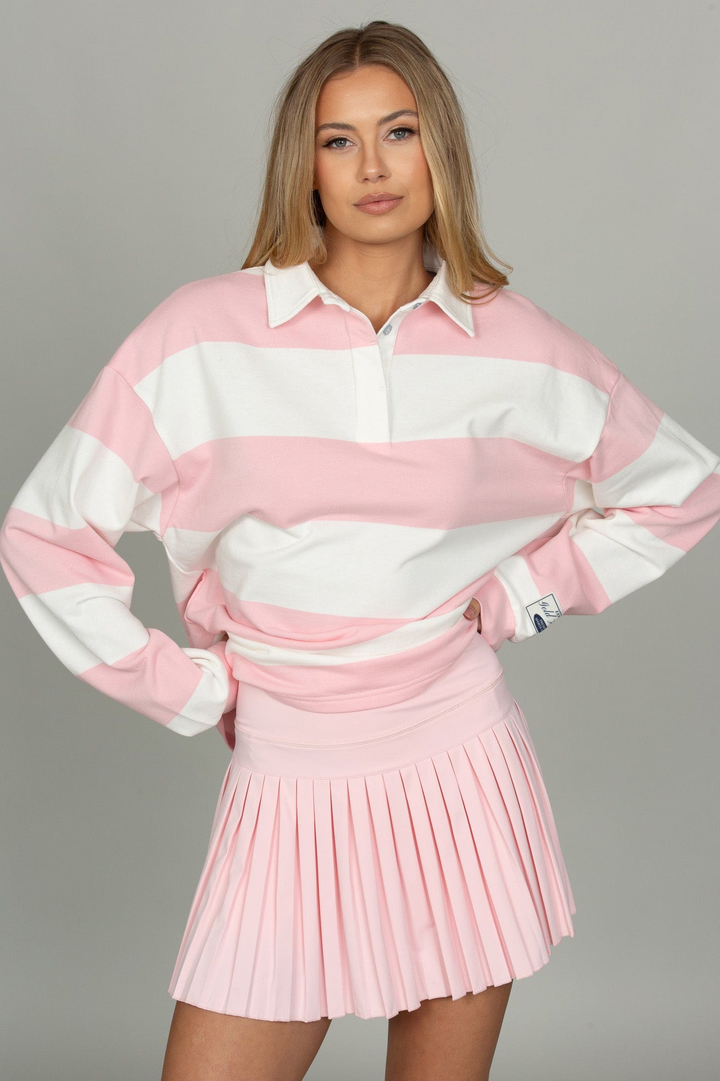 15" Almond Blossom Pleated Tennis Skirt