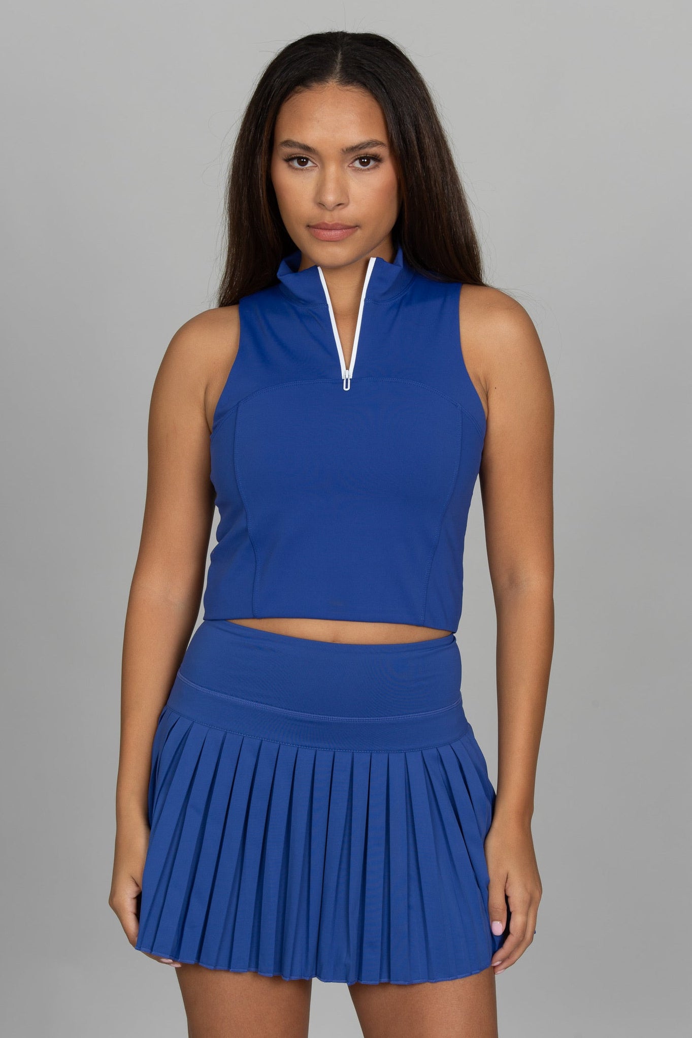 Mediterranean Blue Day to Night Quarter-Zip Top