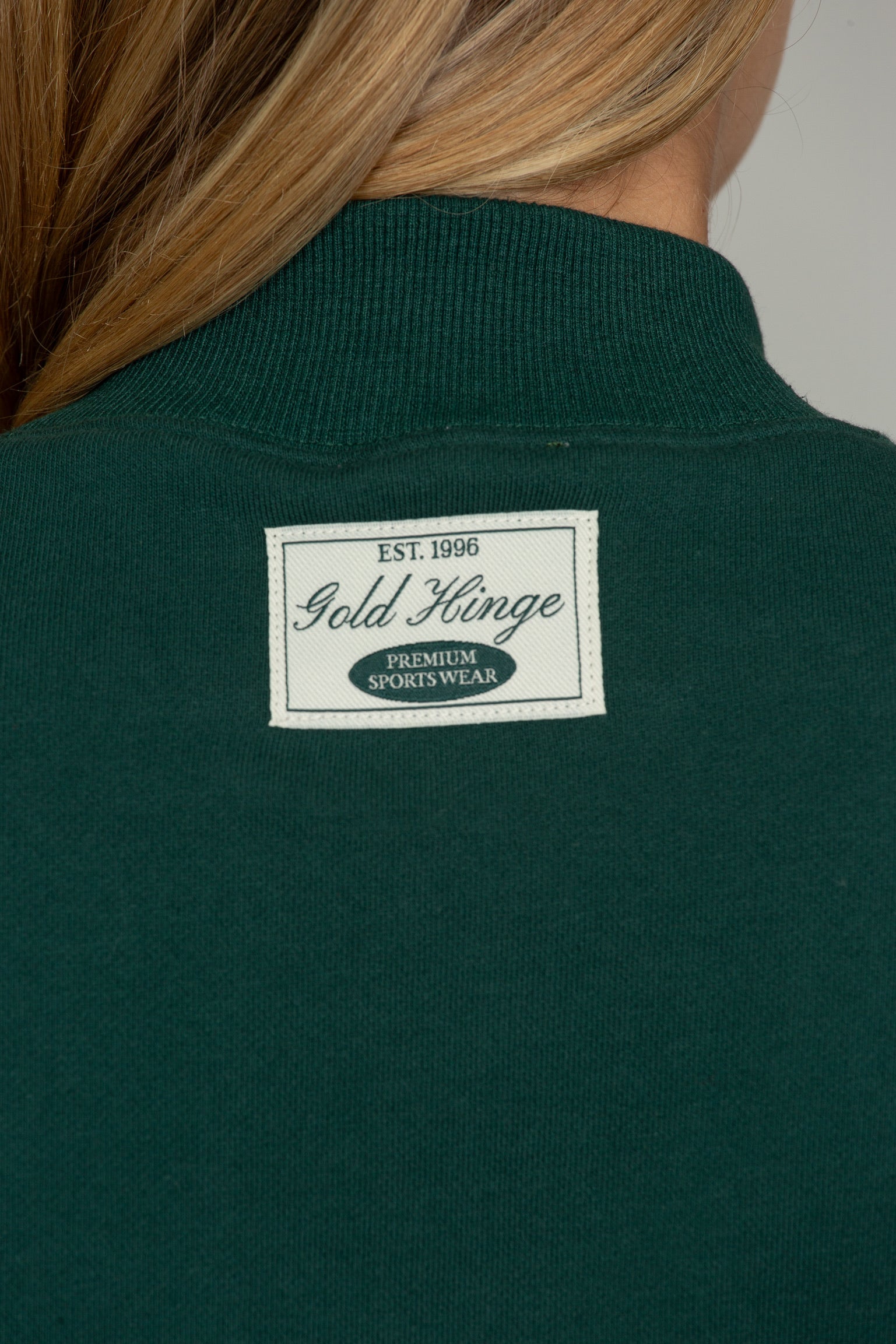 Hunter Green Mock Neck Sleeveless Top 2.0