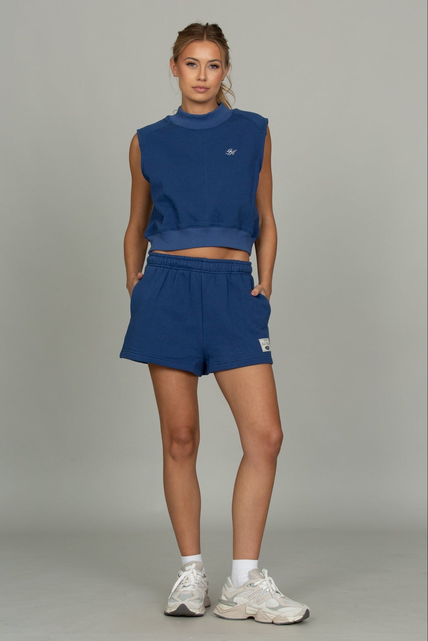 Azure Mock Neck Sleeveless Top 2.0