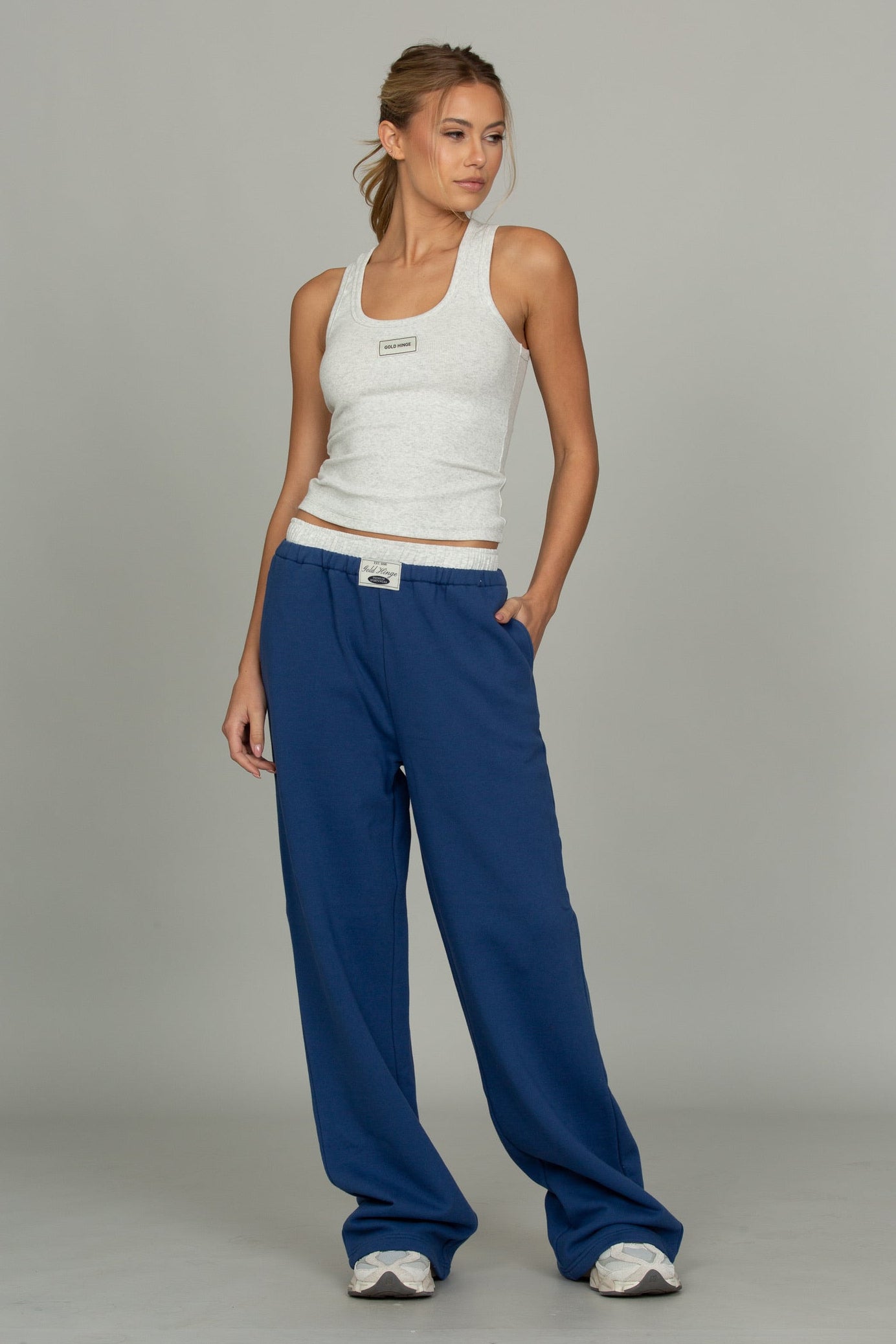Azure Wide Leg Sweatpant