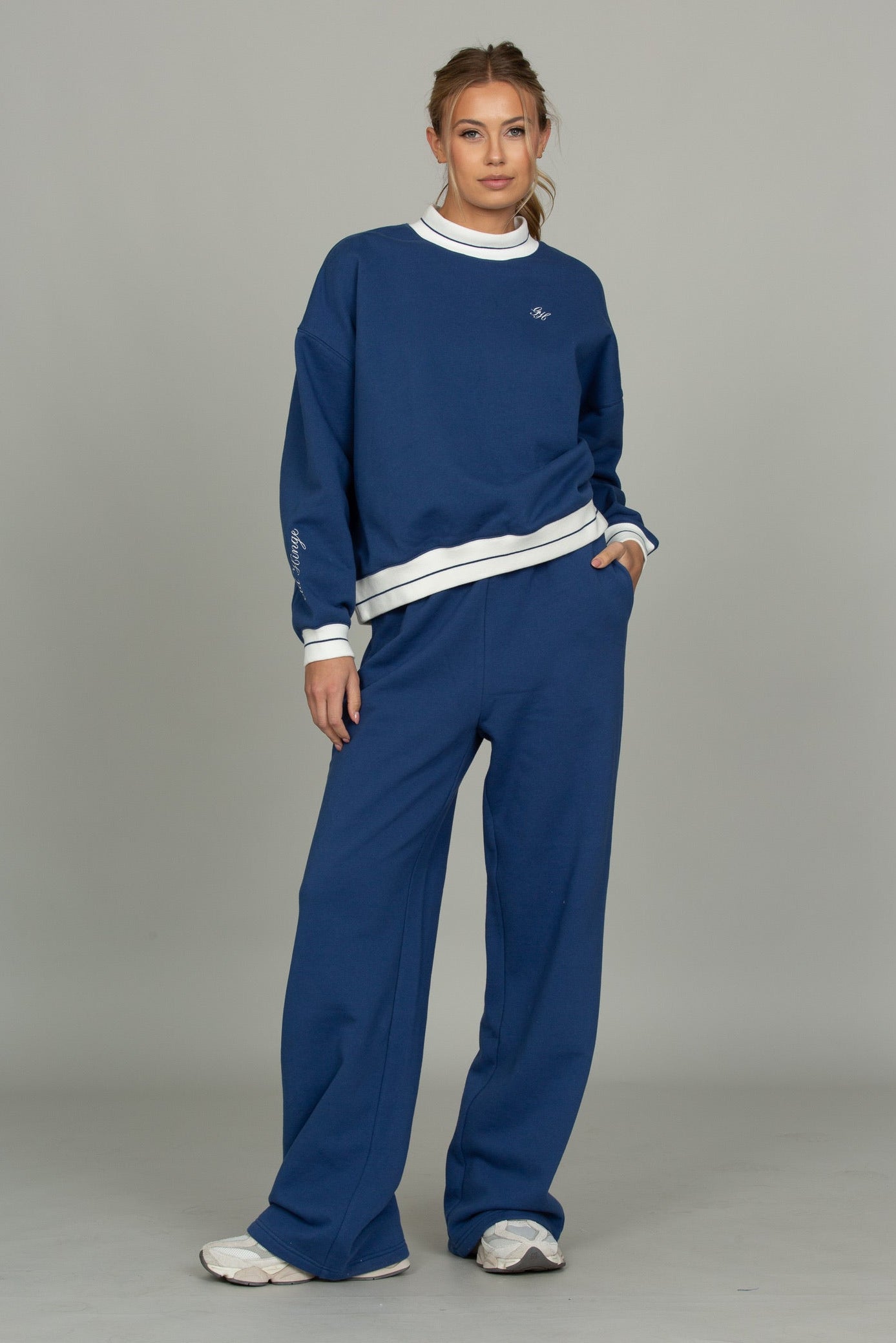 Azure Wide Leg Sweatpant