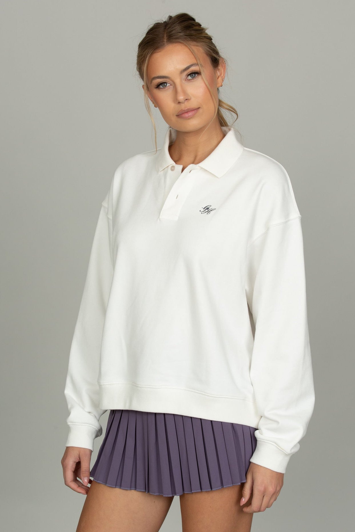 Dusty Violet Pleated Tennis Skirt