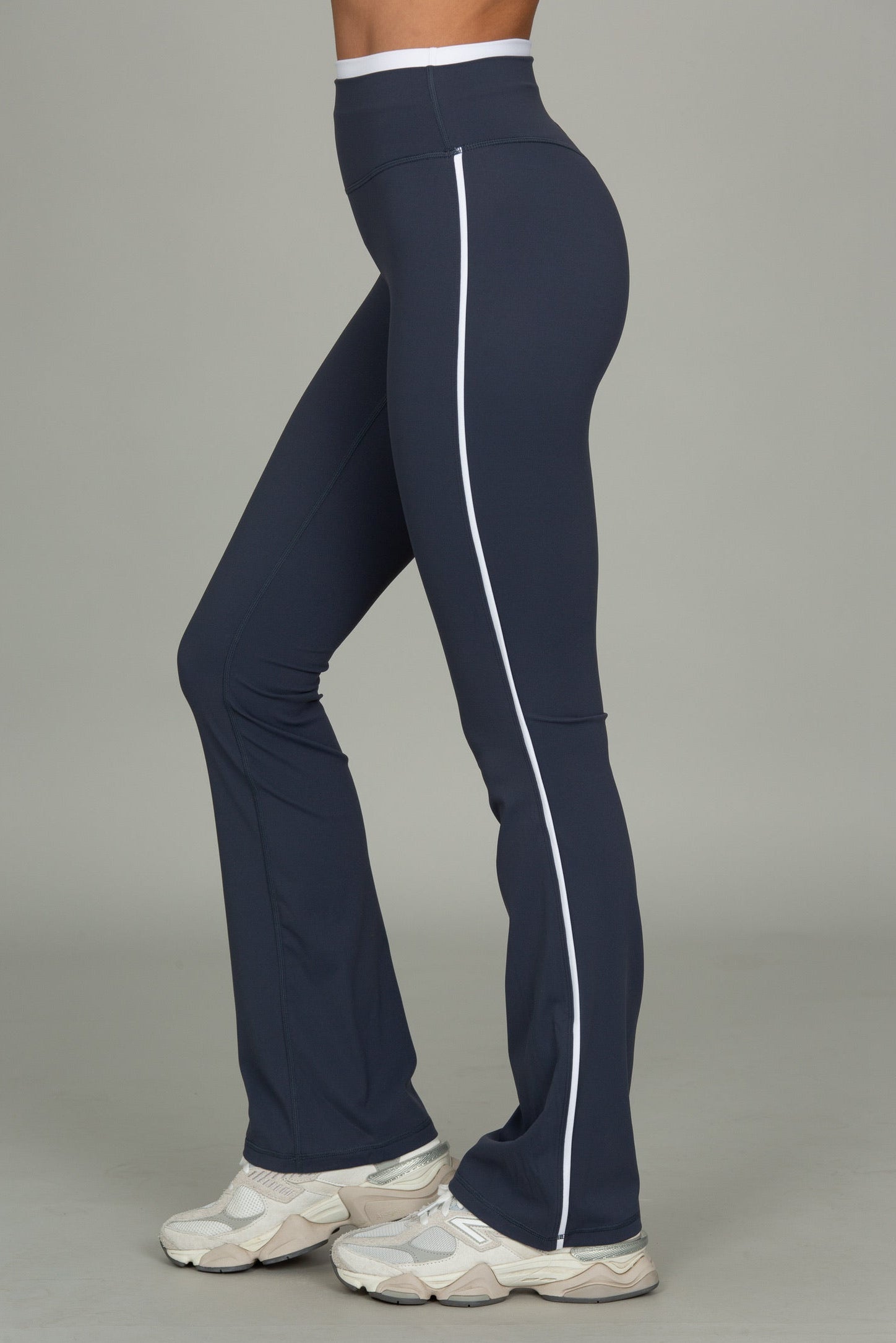 Bluewash Double Waist StrydeForm Flare Pant