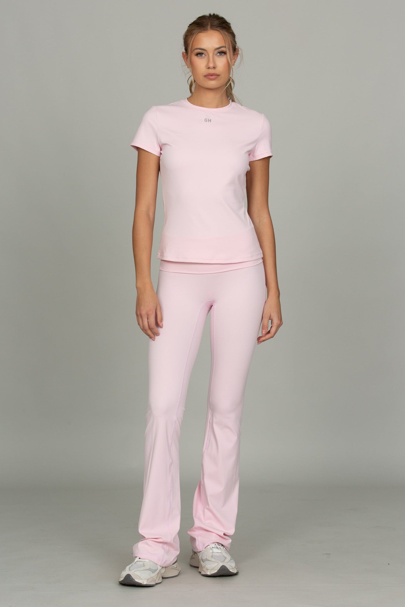 Ballet Pink Essential Full Length Short Sleeve