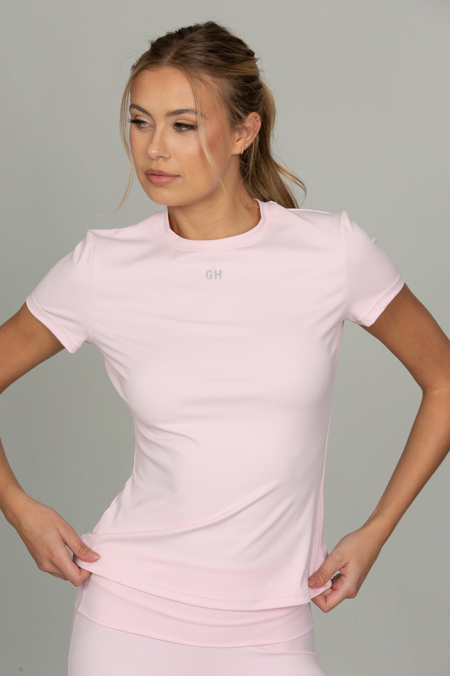 Ballet Pink Essential Full Length Short Sleeve