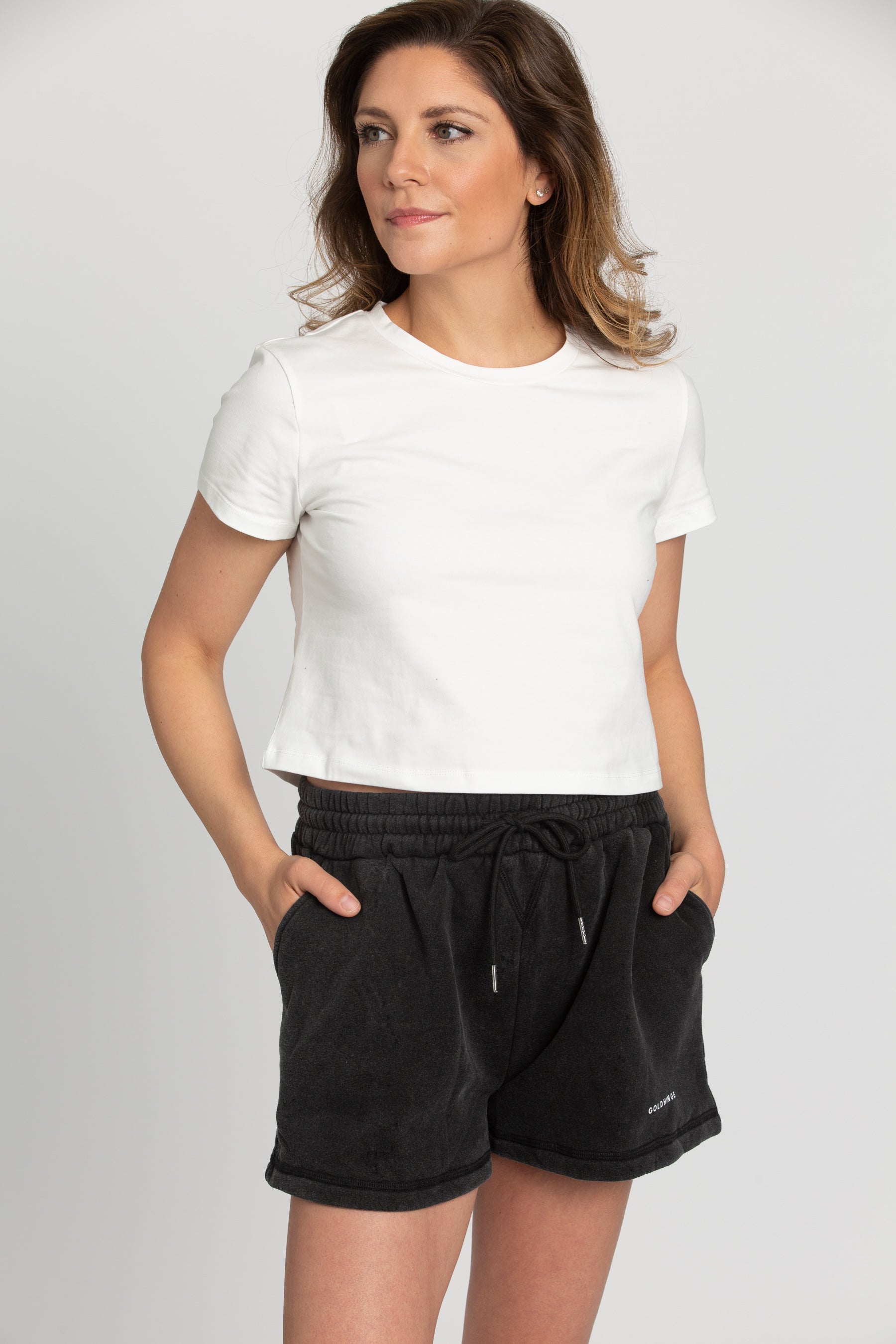 White Classic Short Sleeve Tee