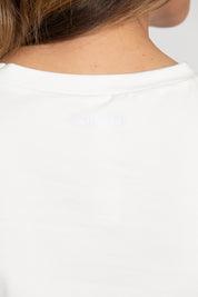 White Classic Short Sleeve Tee
