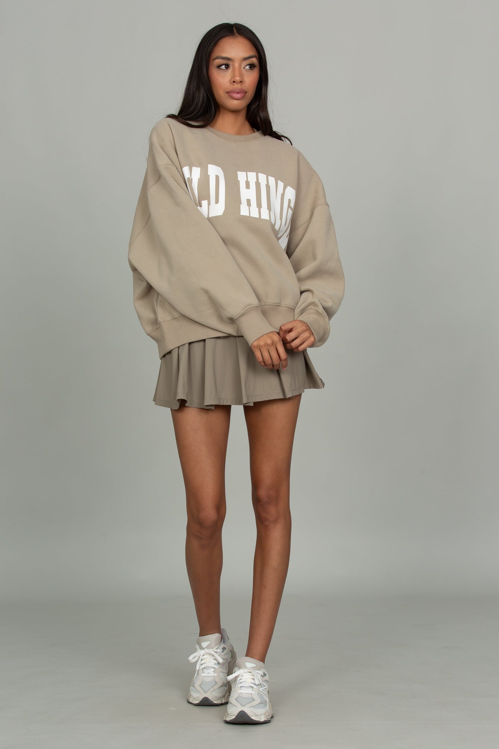 Pale Travertine GH Wide Arm Sweatshirt