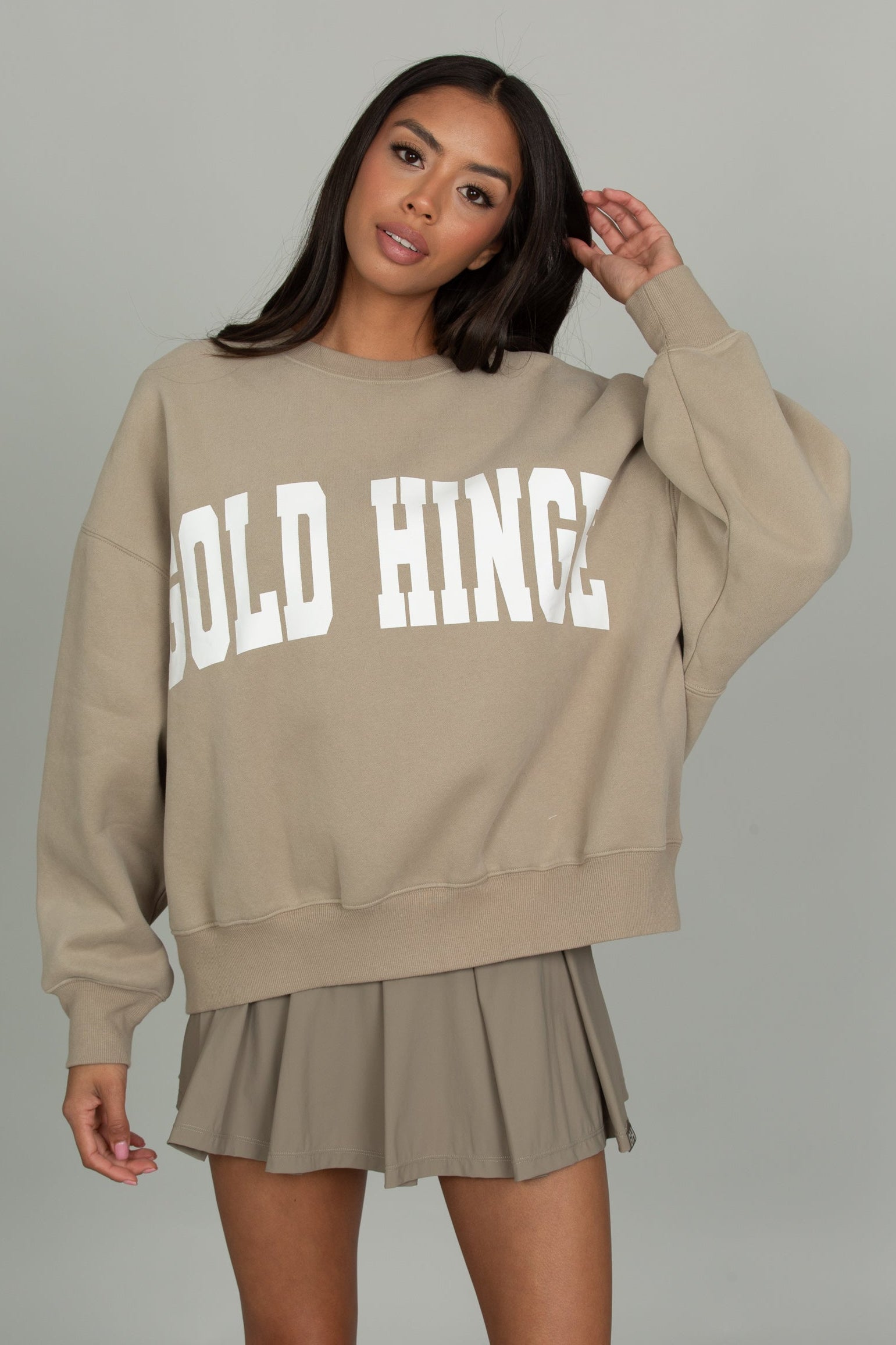 Pale Travertine GH Wide Arm Sweatshirt