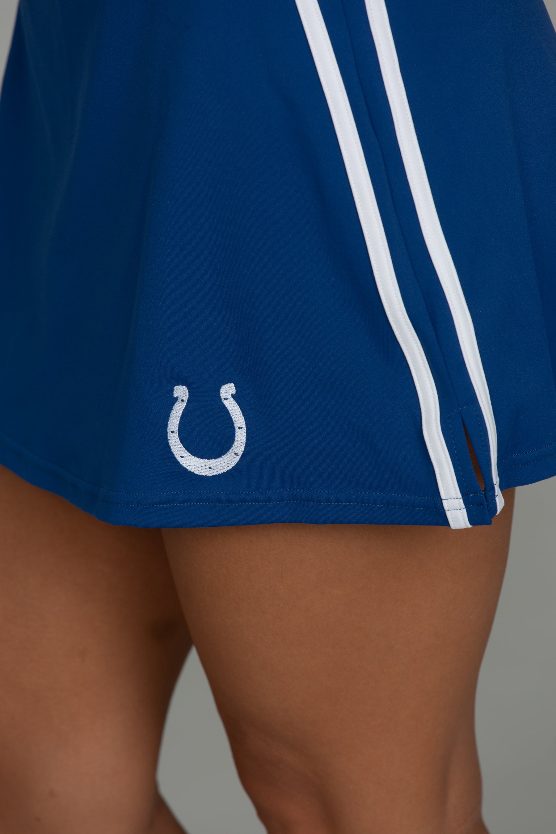 GH x Colts Striped MotionCloud A-Line Skirt
