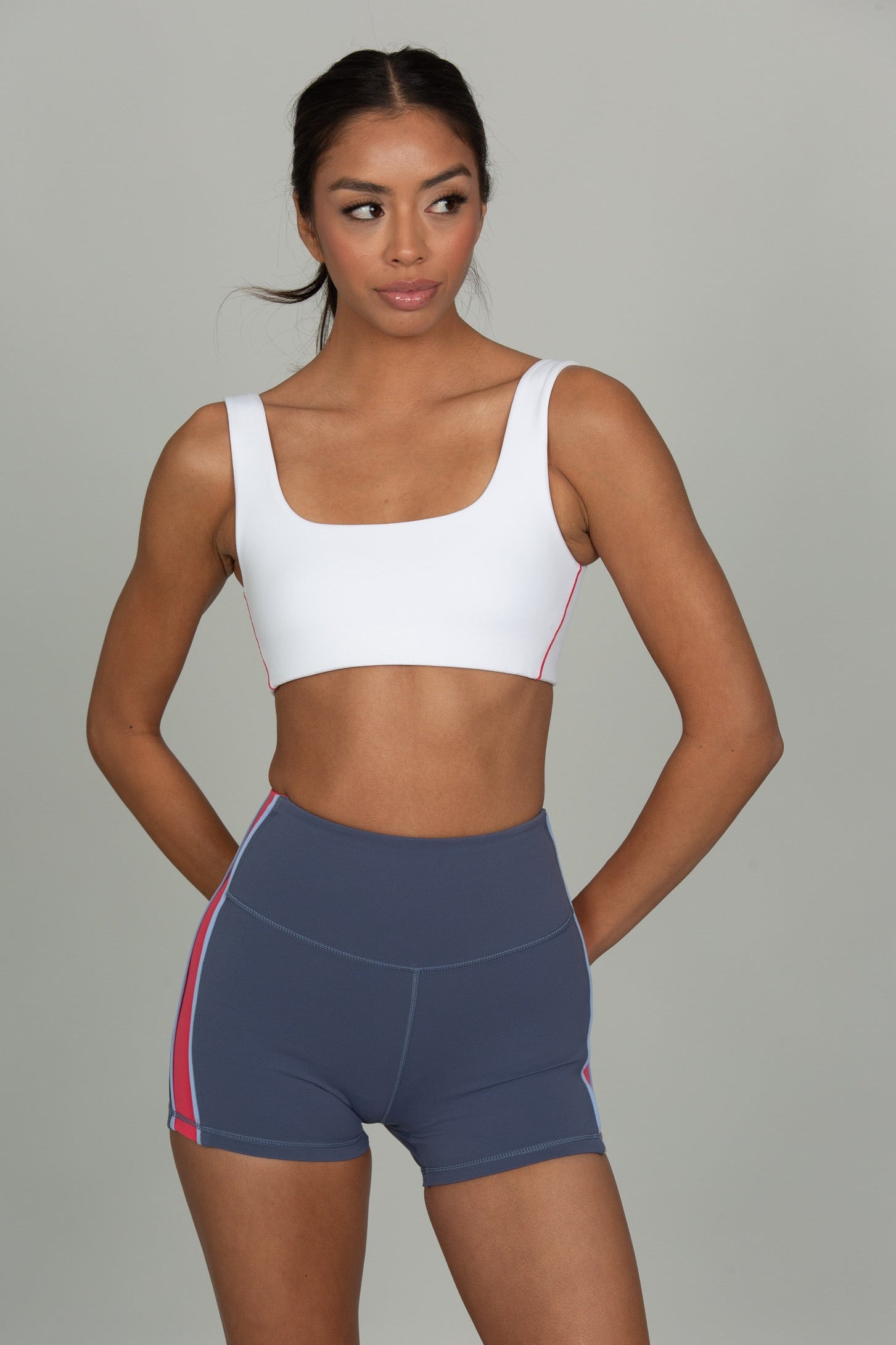 White Lightly Lined Scoop Neck Bra