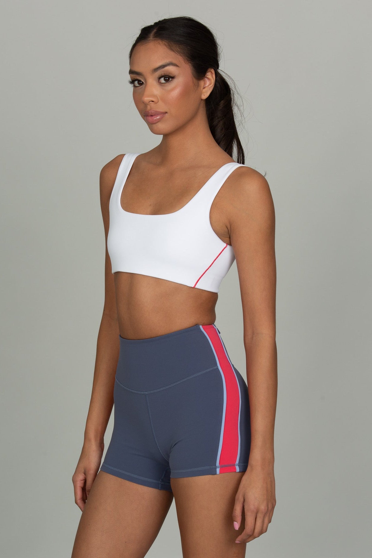 White Lightly Lined Scoop Neck Bra