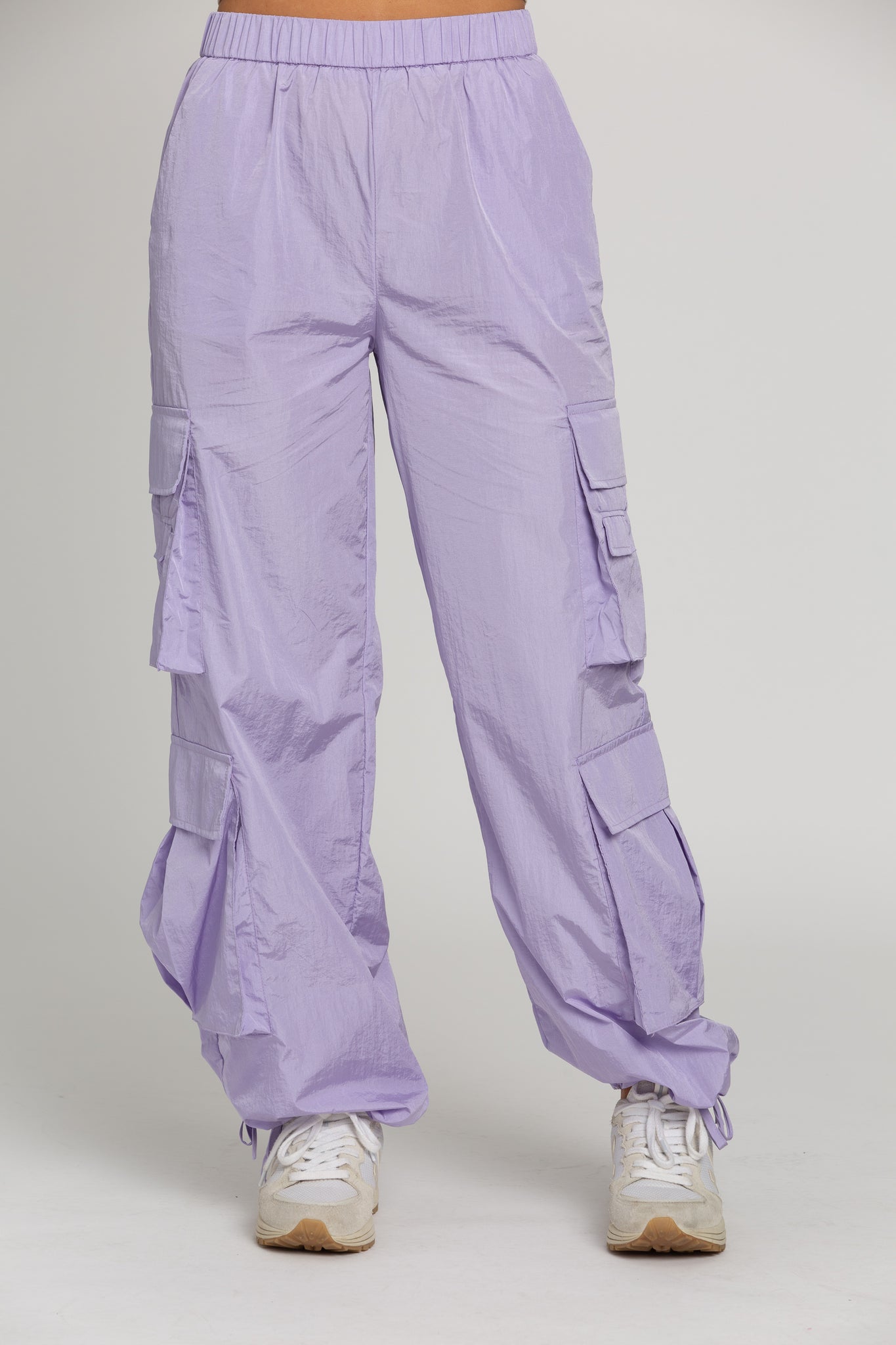 PURPLE】Subciety/(U)KERSEY BUGGY PANTS