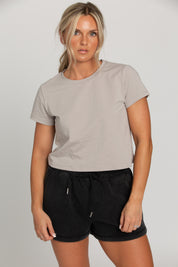 Grey Classic Short Sleeve Tee