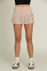 Baja Beige Pleated Tennis Skirt