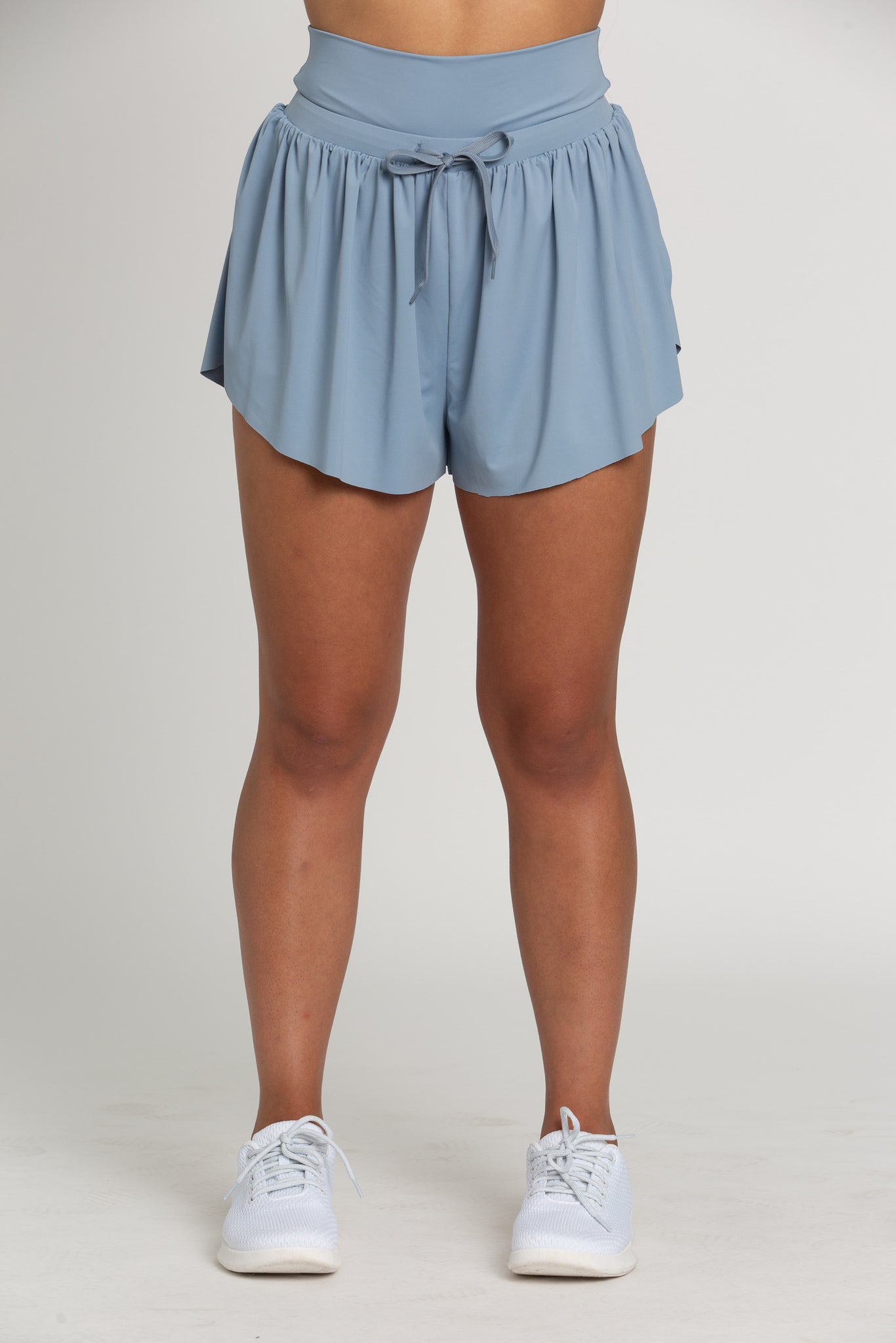 Echo Blue Go-with-the-Flow Athletic Shorts