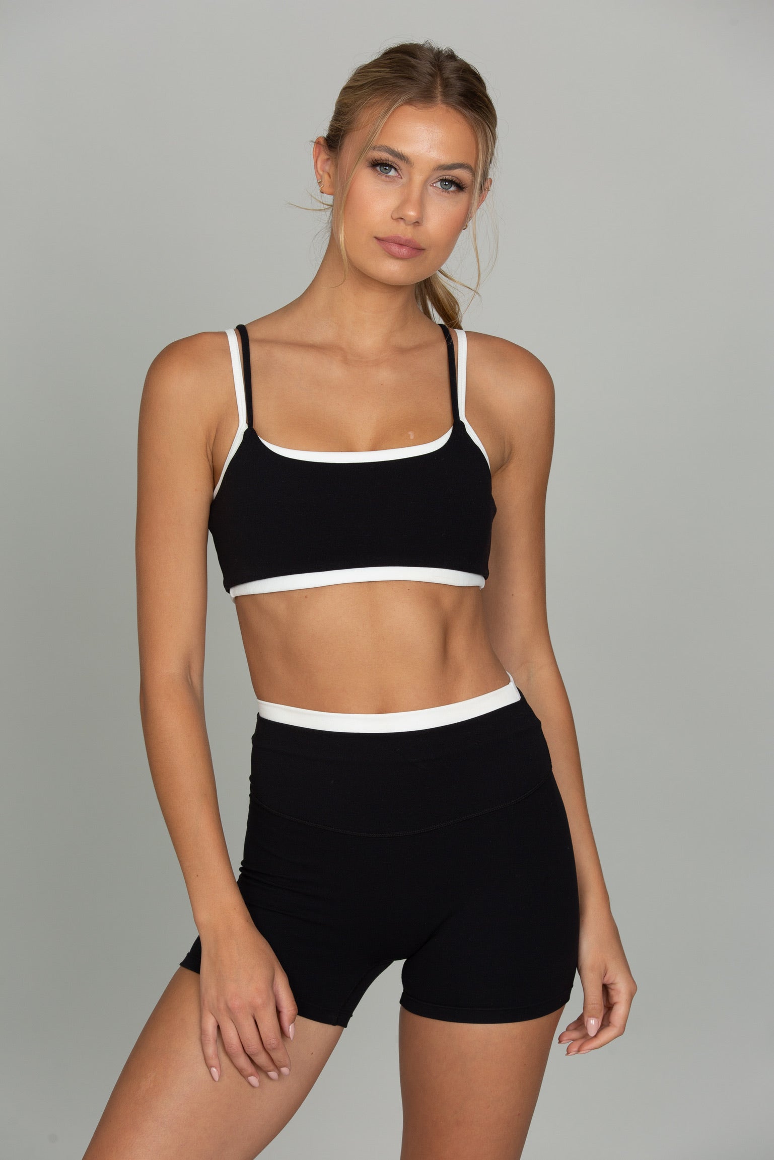 Black Double Layer StrydeForm Bra