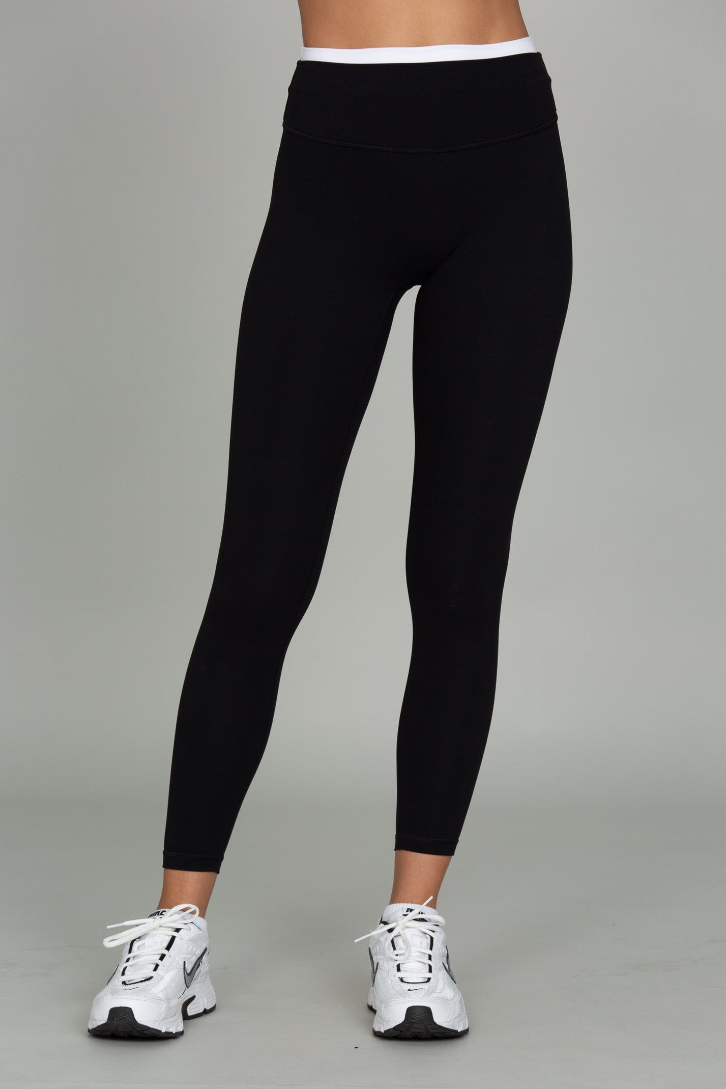 Black Double Waist StrydeForm Legging