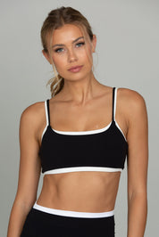 Black Double Layer StrydeForm Bra