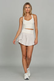 Bone Bustier Y Back Bra Top