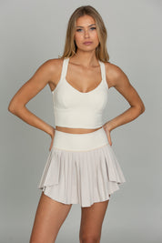 Bone Bustier Y Back Bra Top