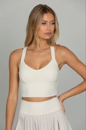 Bone Bustier Y Back Bra Top