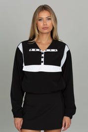 Black AirGlyde Cropped Windbreaker