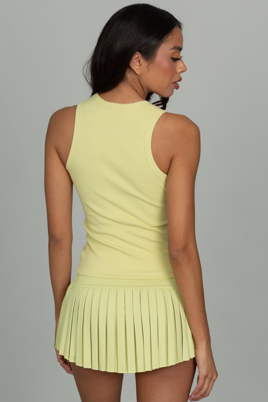 Electric Pleated Tennis Skirt
