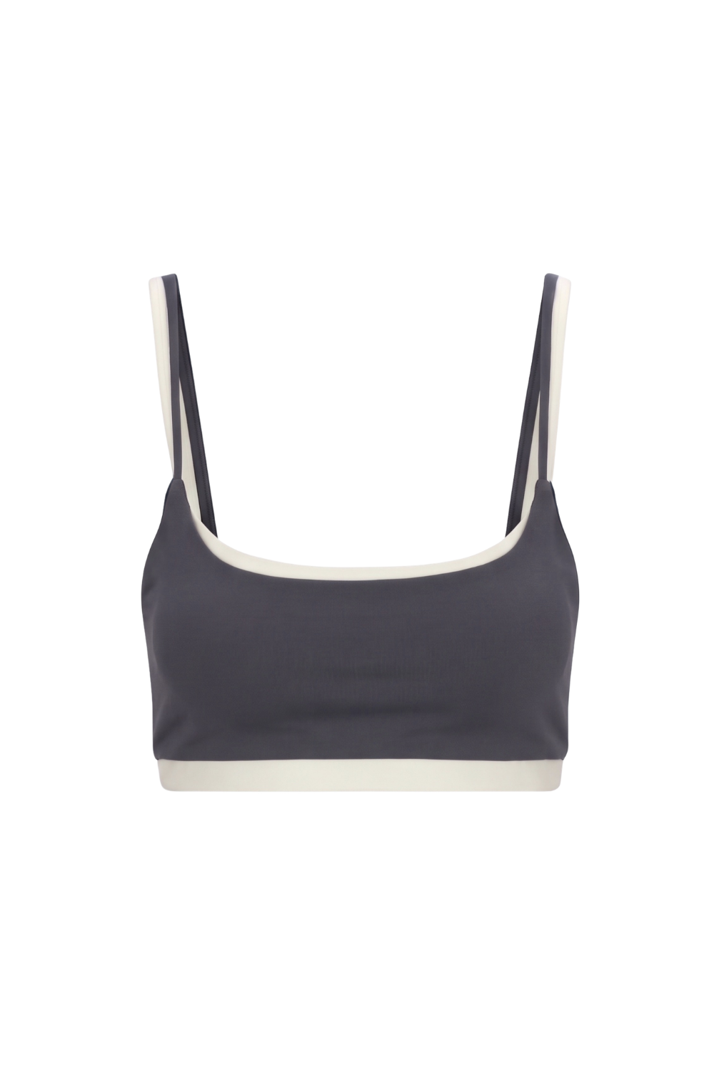 Steel Grey Double Layer StrydeForm Bra
