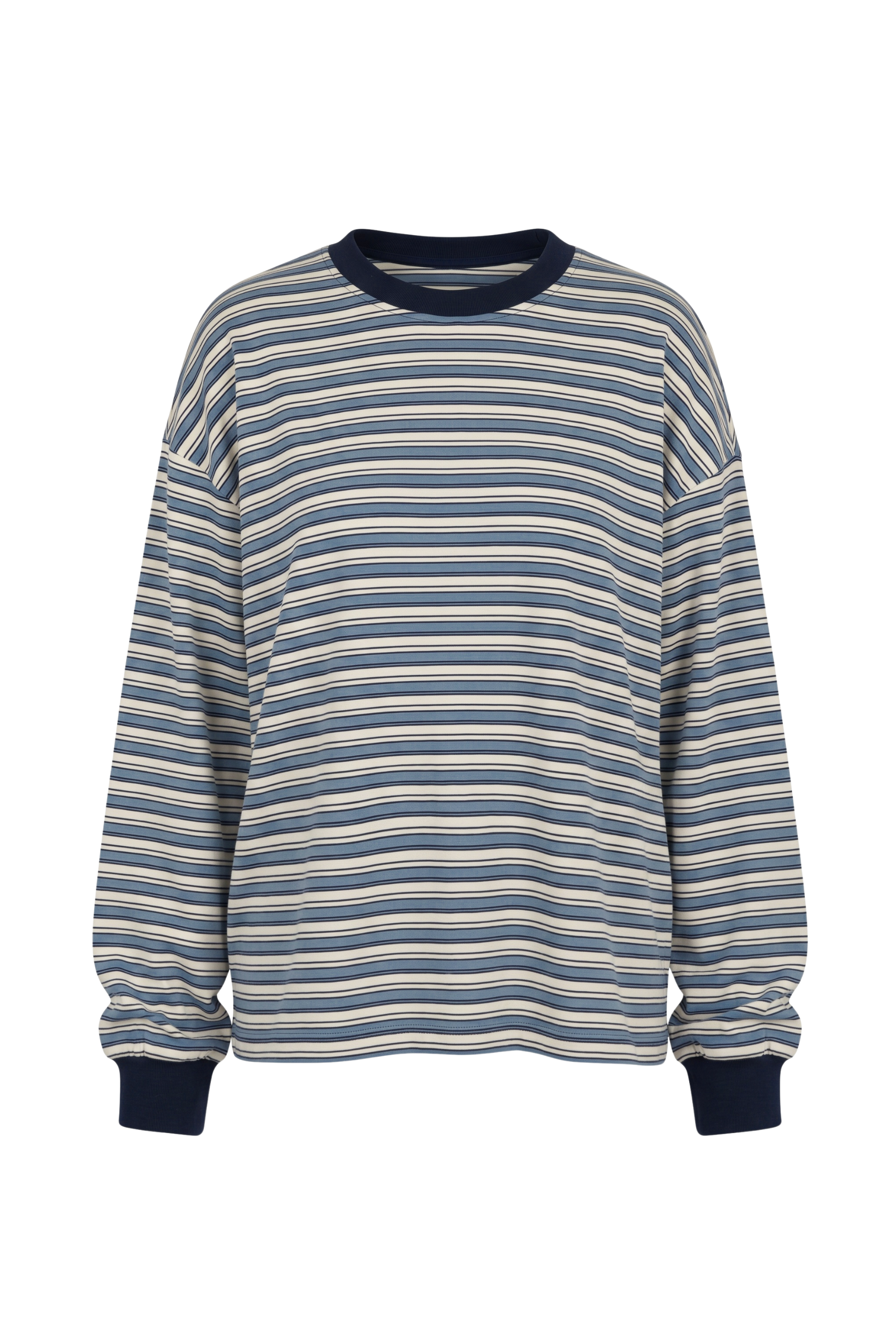 Chill Cotton Striped Long Sleeve Tee