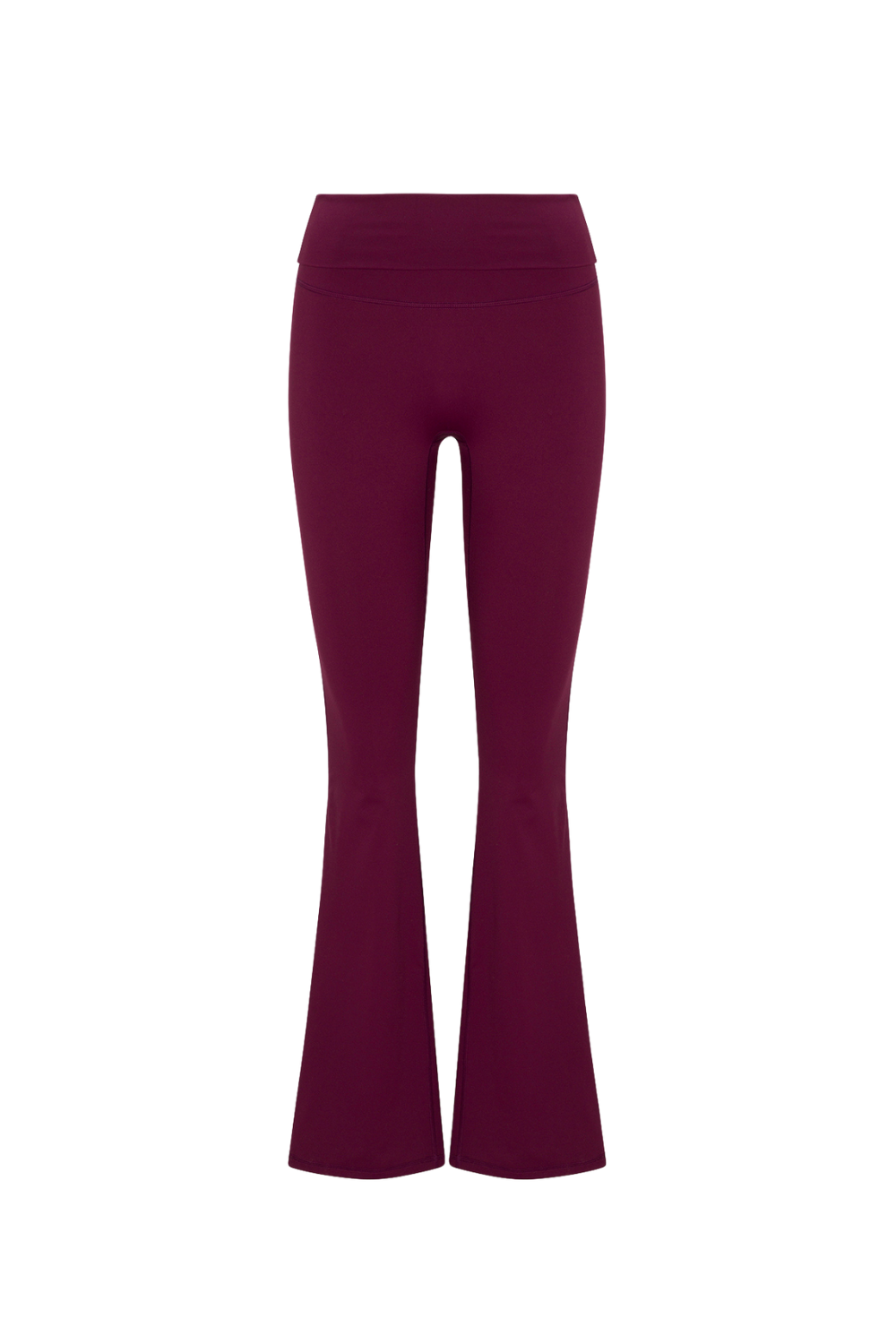 Merlot Essential Foldover Flare Pant