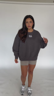 Off-Black GH Embroidered Sweatshirt
