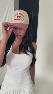 Rose Equestrian Club Hat