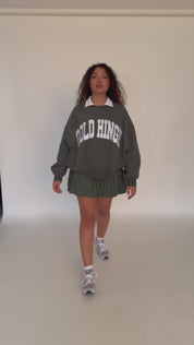 Dark Green GH Wide Arm Sweatshirt