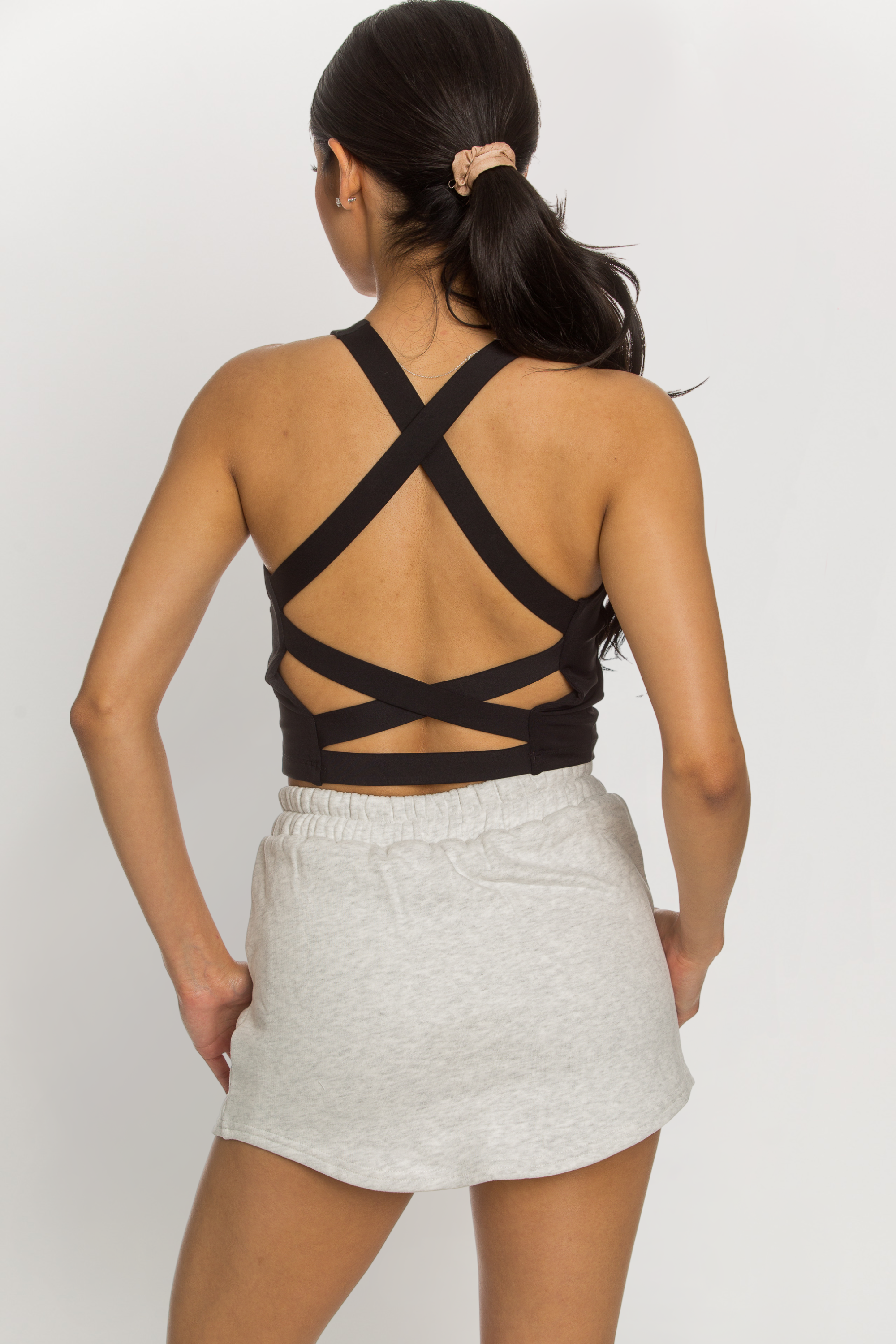 Blackout Criss Cross Back Yoga Tank