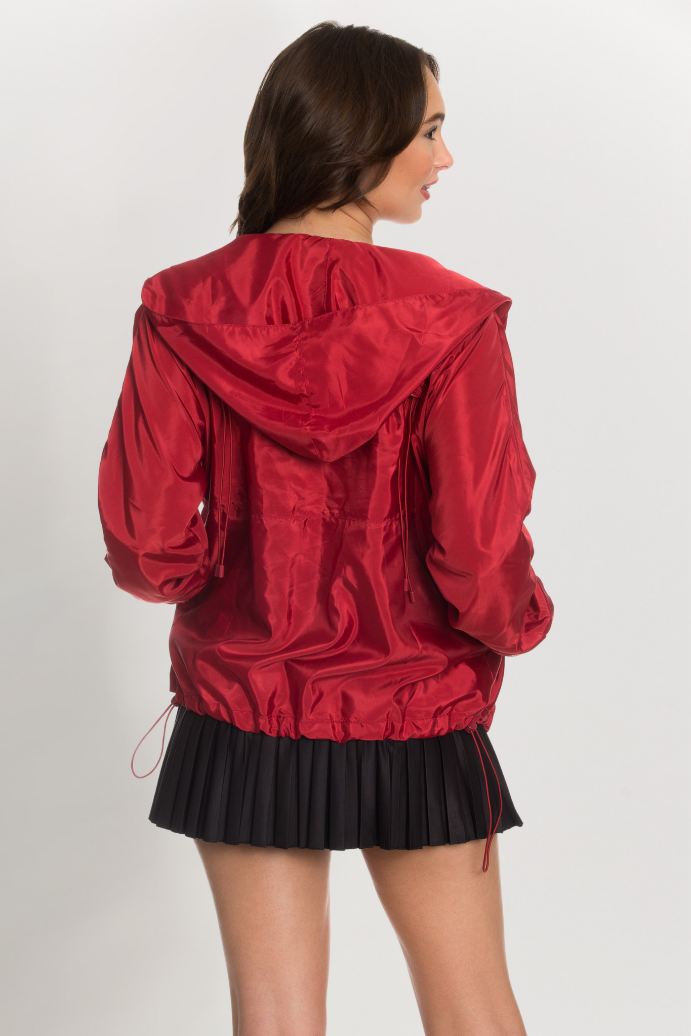 Crimson Unstoppable Windbreaker Jacket