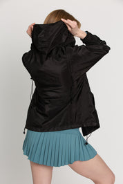 Black Unstoppable Windbreaker Jacket