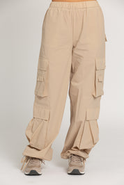 Desert Sand Parachute Pants