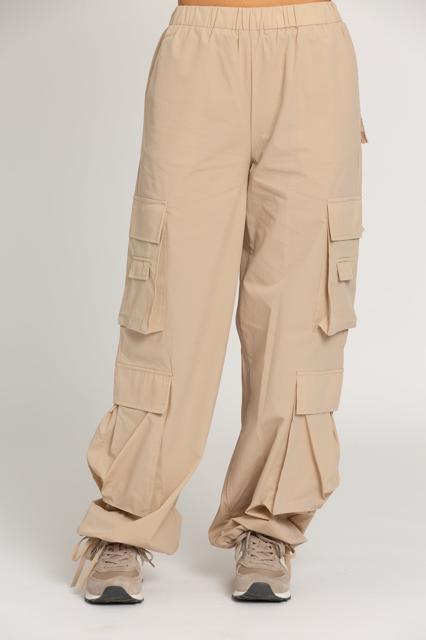 Desert Sand Parachute Pants
