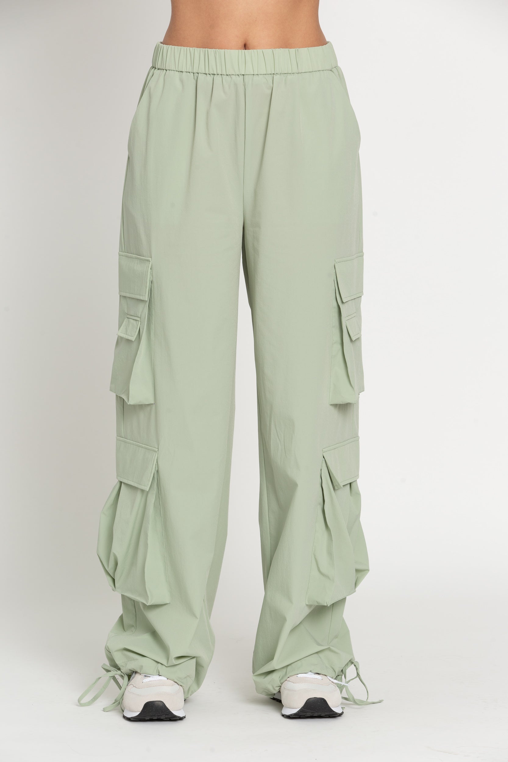 Pistachio Parachute Pants
